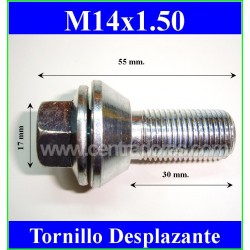 TORNILLO DESPLAZANTE M14X1.50 CÓNICO 60º (En Stock)